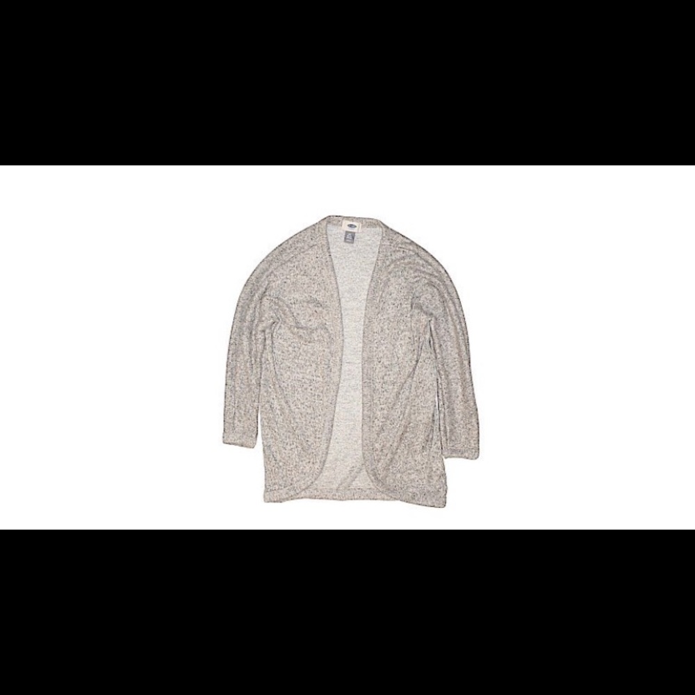 Gray old navy sweater cardigan.